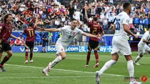 Belçika 0 - 1 Slovakya Maç Özeti