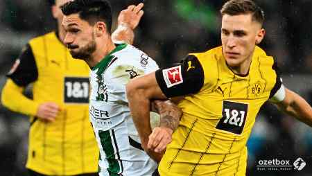 M'gladbach 1 - 1 Borussia Dortmund Maç Özeti