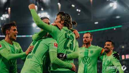 Wolfsburg 5 - 1 Mgladbach Maç Özet