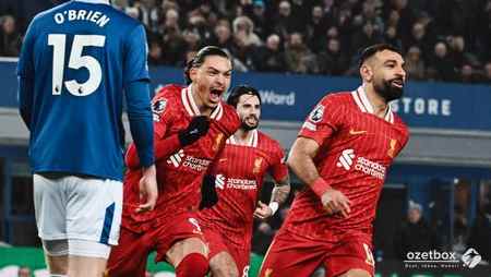 Everton 1 - 2 Liverpool Maç Özeti